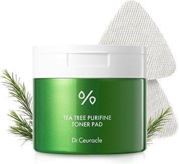 Тонізуючі пади з екстрактом чайного дерева Dr.Ceuracle Tea Tree Purifine Toner Pad, 60 шт