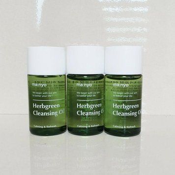 Гідрофільні масло з екстрактом трав Manyo Herb Factory Green Cleansing Oil, 25 мл
