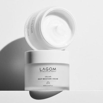 Крем зволожувальний з рослинними стовбуровими клітинами Lagom Cellus Deep Moisture Cream, 60 мл