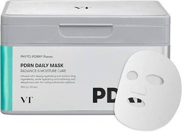 Набір відновлювальних щоденних масок з полінуклеотидами VT Cosmetics PDRN Daily Mask, 30 шт