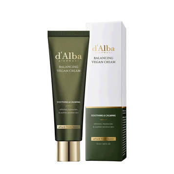 М&rsquo;який балансуючий крем з екстрактом білого трюфелю та керамідами D&rsquo;alba Mild Skin Balancing Vegan Cream 55 мл