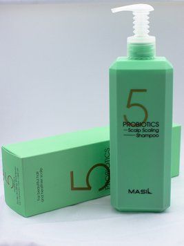 Шампунь для глибокого очищення шкіри голови Masil 5 Probiotics Scalp Scaling Shampoo, 500 мл