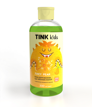 Піна для ванни, що змінює колір Juicy Pear Tink kids, 300 мл