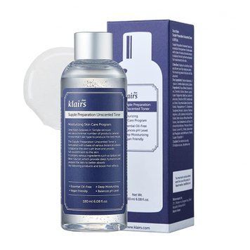 Пом'якшувальний тонер для обличчя Klairs Supple Preparation Unscented Toner, 180 мл