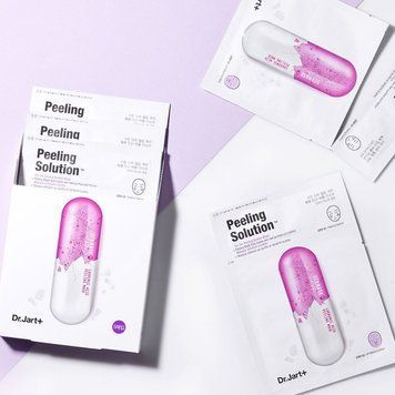Тканинна 2-х ступінчаста пілінг-маска Dr. Jart+ Dermask Ultra Jet Peeling Solution