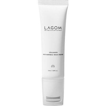 Антивіковий крем для шиї Lagom Collagen Anti-Wrinkle Neck Cream, 50 мл