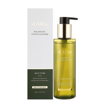 Балансуючий клінзер з екстрактом білого трюфелю D&rsquo;alba Mild Skin Balancing Vegan Cleanser 200 мл