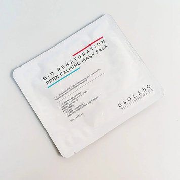 Омолоджувальна та регенеруюча тканинна маска USOLAB Bio Renaturation PDRN Calming Mask