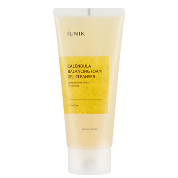 Балансуючий гель для вмивання з календулою IUNIK Calendula Balancing Foam Gel Cleanser, 150 мл