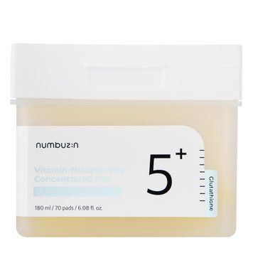 Вітамінні тонер-педи Numbuzin No.5 Vitamin-Niacinamide Concentrated Pad 70 шт
