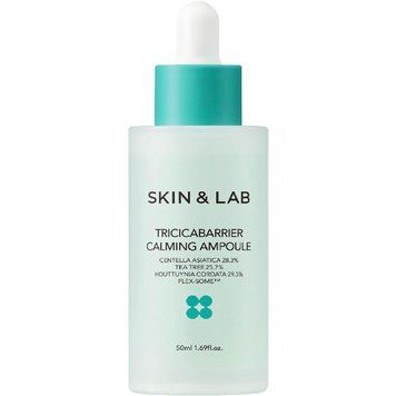Заспокійлива сироватка SKIN&LAB Tricicabarrier Calming Ampoule (оновлена), 50 мл