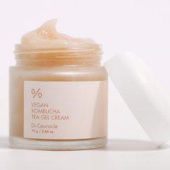 Веганський крем-гель для обличчя з екстрактом комбучі Dr.Ceuracle Vegan Kombucha Tea Gel Cream, 75 мл