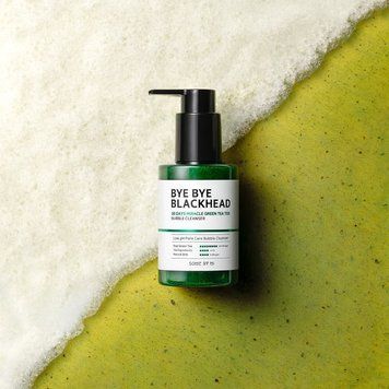Киснева маска-пінка Some від чорних крапок By Mi Blackhead 30Days Miracle Green Tea Tox Bubble Cleanser, 120 мл