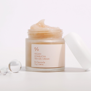 Веганський крем-гель для обличчя з екстрактом комбучі Dr.Ceuracle Vegan Kombucha Tea Gel Cream, 75 мл
