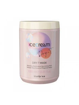 Маска для сухого і неслухняного волосся Inebrya Ice Cream Dry-T Mask, 1000 мл