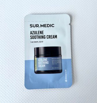 (Пробник) Заспокійливий крем для обличчя з азуленом Neogen Sur.Medic Azulene Soothing Cream