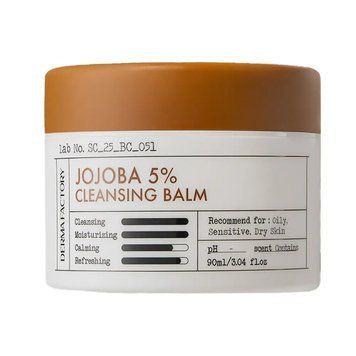 Очищаючий гідрофільний бальзам Derma Factory Jojoba 5% Cleansing Balm, 90 г
