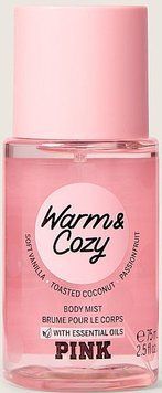 Мініспрей для тіла Victoria's Secret Pink Warm & Cozy Body Mist, 75 мл