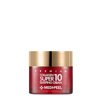 Омолоджувальний нічний крем для обличчя з колагеном Medi Peel Collagen Super10 Sleeping Cream, 10 мл