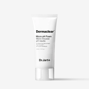М'яка гель-пінка для вмивання Dr.Jart+ Dermaclear Micro pH Foam 30 мл