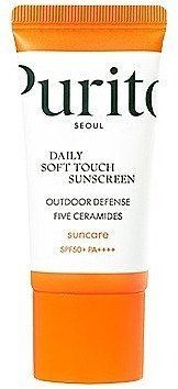 Сонцезахисний крем з керамідами - Purito Seoul Daily Soft Touch Sunscreen SPF 50+, 15 мл