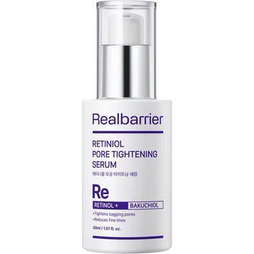 Термін до 2027.05 Сироватка для звуження пор з ретинолом Real Barrier Retiniol Pore Tightening Serum, 30 мл