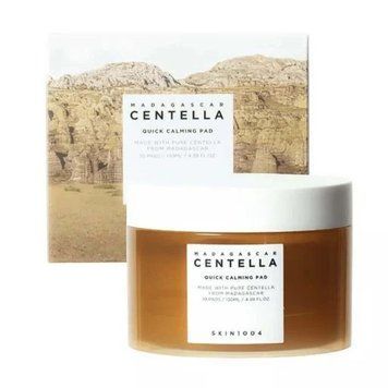 Педи для обличчя з екстрактом центелли азіатської SKIN1004 - Madagascar Centella Quick Calming Pad, 70 шт