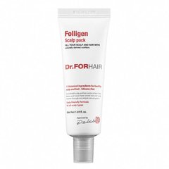 Оздоровлююча маска для шкіри голови Dr.FORHAIR Folligen Scalp Pack, 50 мл