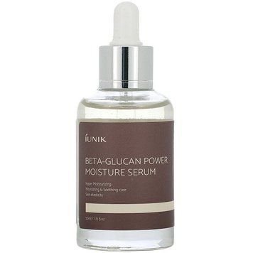 Зволожуюча сироватка з бета-глюканом IUNIK Beta Glucan Power Moisture Serum, 50 мл