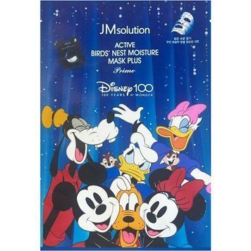 Ультратонка тканинна маска з ластівчиним гніздом JMsolution Disney Active Birds Nest Moisture Mask Plus