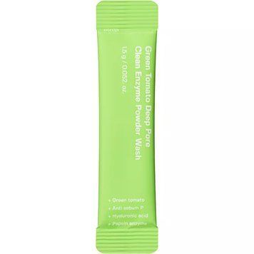 (Пробник) Ензимна пудра для очищення обличчя Sungboon Editor - Green Tomato Deep Pore Clean Enzyme Powder Wash