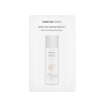 Тонер з екстрактом рису THANK YOU FARMER Rice Pure Essential Toner 1,5 ml