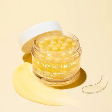 Крем-бустер капсульний з ретинолом та колагеном Sungboon Editor Deep Collagen Retinol Power Boosting Capsule Cream, 50 мл