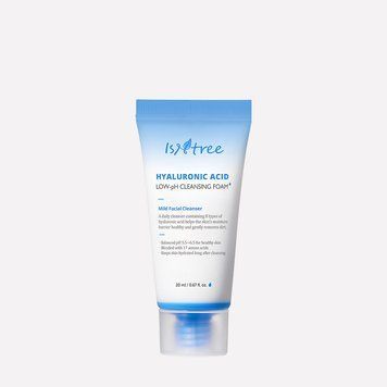 Мініатюра пінки для вмивання з низьким рівнем pH IsNtree Hyaluronic Acid Low pH Cleansing Foam 20мл