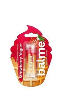 Бальзам для губ з ароматом полуничного йогурту Balme Strawberry Yogurt Lip Balm, 5 г