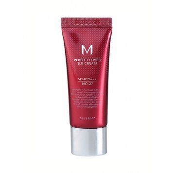 №27 Missha Perfect Cover BB Cream SPF42/PA++, 20 мл