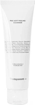 Мультикислотний очисник для обличчя TRANSPARENT-LAB PHA Soft Peeling Cleanser, 150 мл