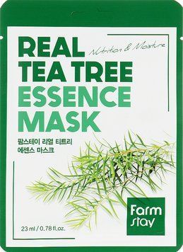 Тканинна маска з екстрактом чайного дерева FarmStay Real Tea Tree Essence Mask
