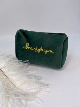 Косметичка зелена Beauty For You