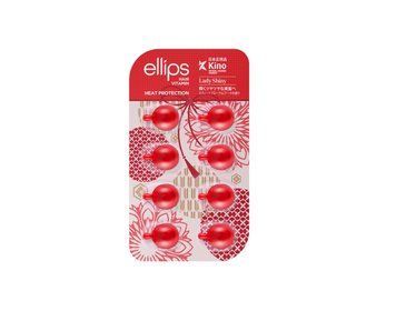 1 капсула Вітаміни для волосся "М'якість сакури" Ellips Hair Vitamin Heat Protection