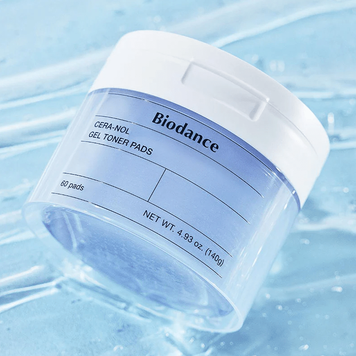 Зволожувальні гелеві педи для обличчя Biodance - Cera-nol Gel Toner Pads, 60 шт