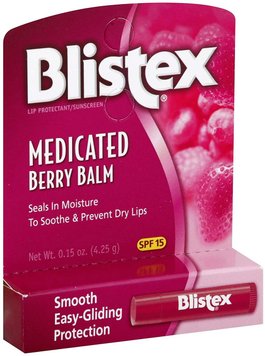 Бальзам для губ лечебный "Ягода" Blistex Medicated Berry Balm SPF 15