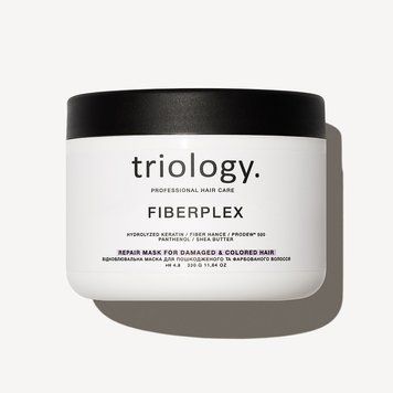 Відновлювальна маска для пошкодженого та фарбованого волосся Fiberplex triology. 330 г