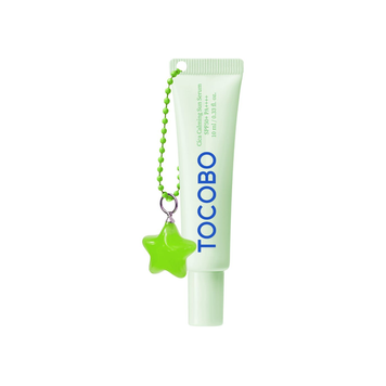 Заспокійлива сонцезахисна сироватка з підвіскою TOCOBО CICA CALMING SUN SERUM DELUXE SPF50+ PA++++, 10 мл