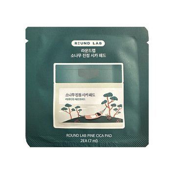 Заспокійливі тонер-педи з екстрактом голок сосни Round Lab Pine Calming Cica Pad, 2 шт