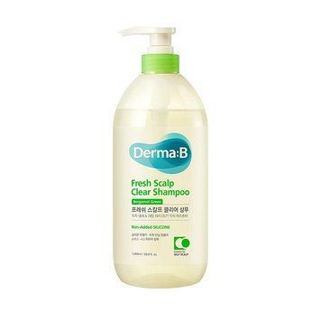 Шампунь очищуючий з бергамотом Derma:B Fresh Scalp Clear Shampoo Bergamot Green, 1000 мл
