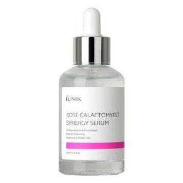 Сироватка з трояндою і галактомізисом iUNIK Rose Galactomyces Synergy Serum, 50 мл