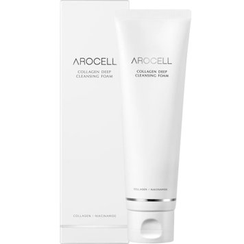 Пінка для глибокого очищення шкіри з колагеном Arocell Collagen Deep Cleansing Foam, 120 мл