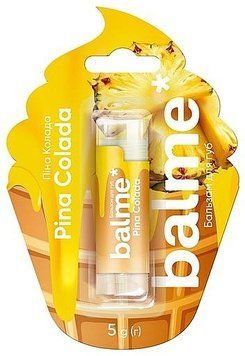 Бальзам для губ з ароматом піна колоди Balme Pina Colada Lip Balm, 5 г