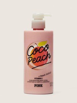 Зволожуючий Лосьйон Victoria's Secret Coco Peach Glow Boosting Body Lotion Pink 414 мл